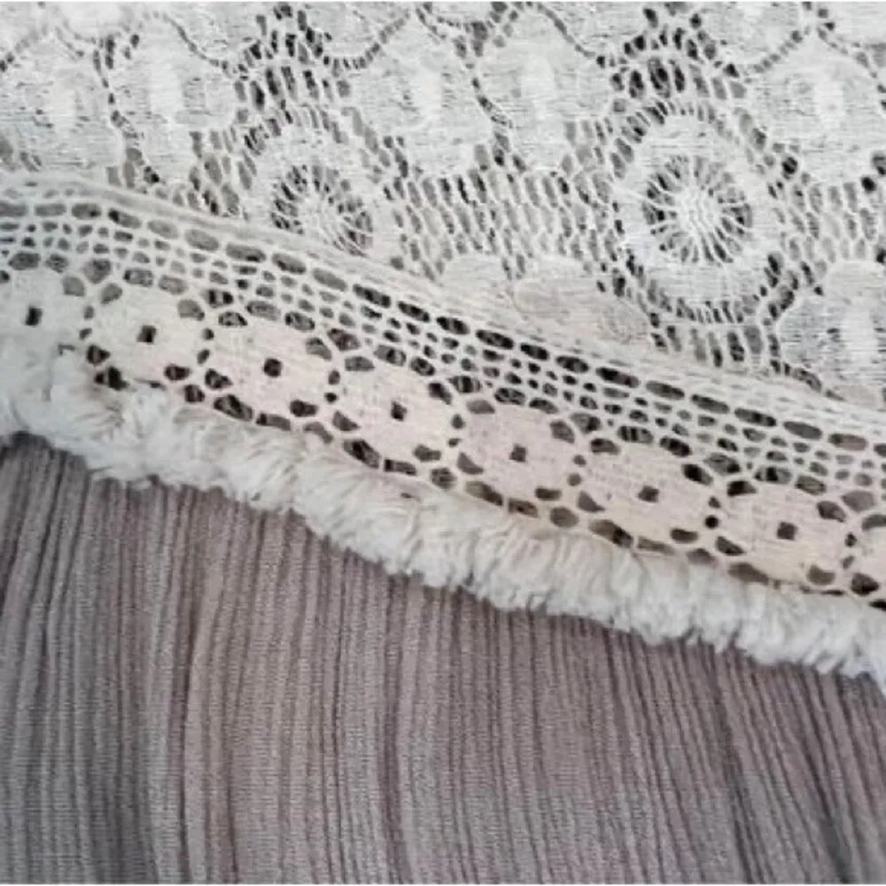 mocha and lace boho dress size medium - Image 6