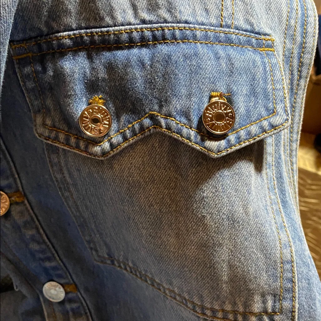 BluIvy Denim Sleeveless Wide - Image 9