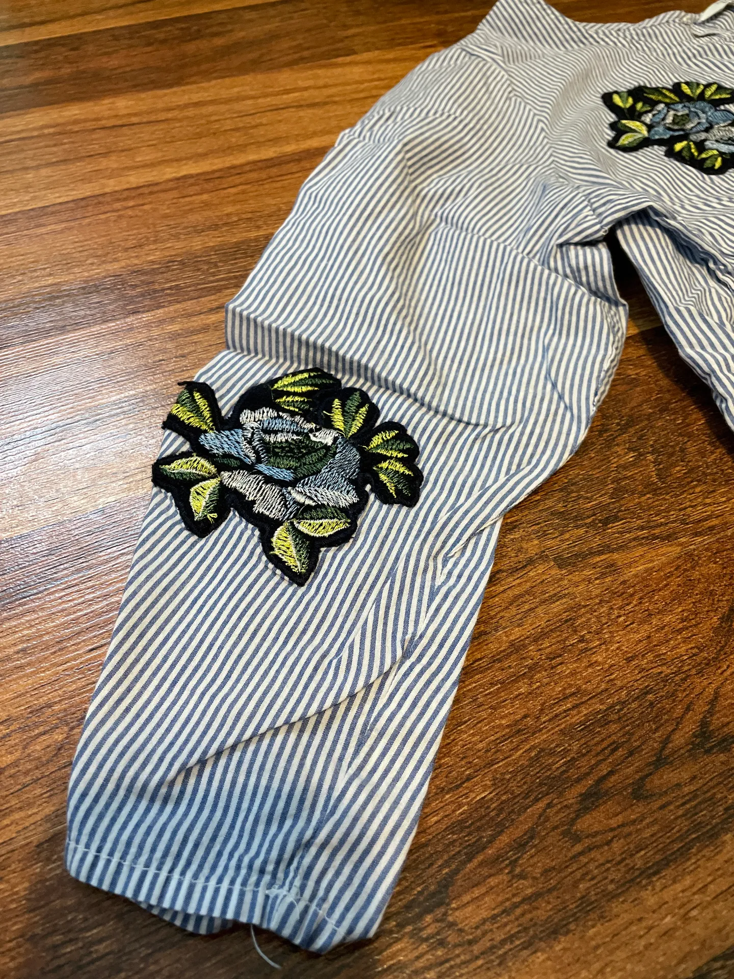 Stripped Long Sleeve Blouse - Image 5