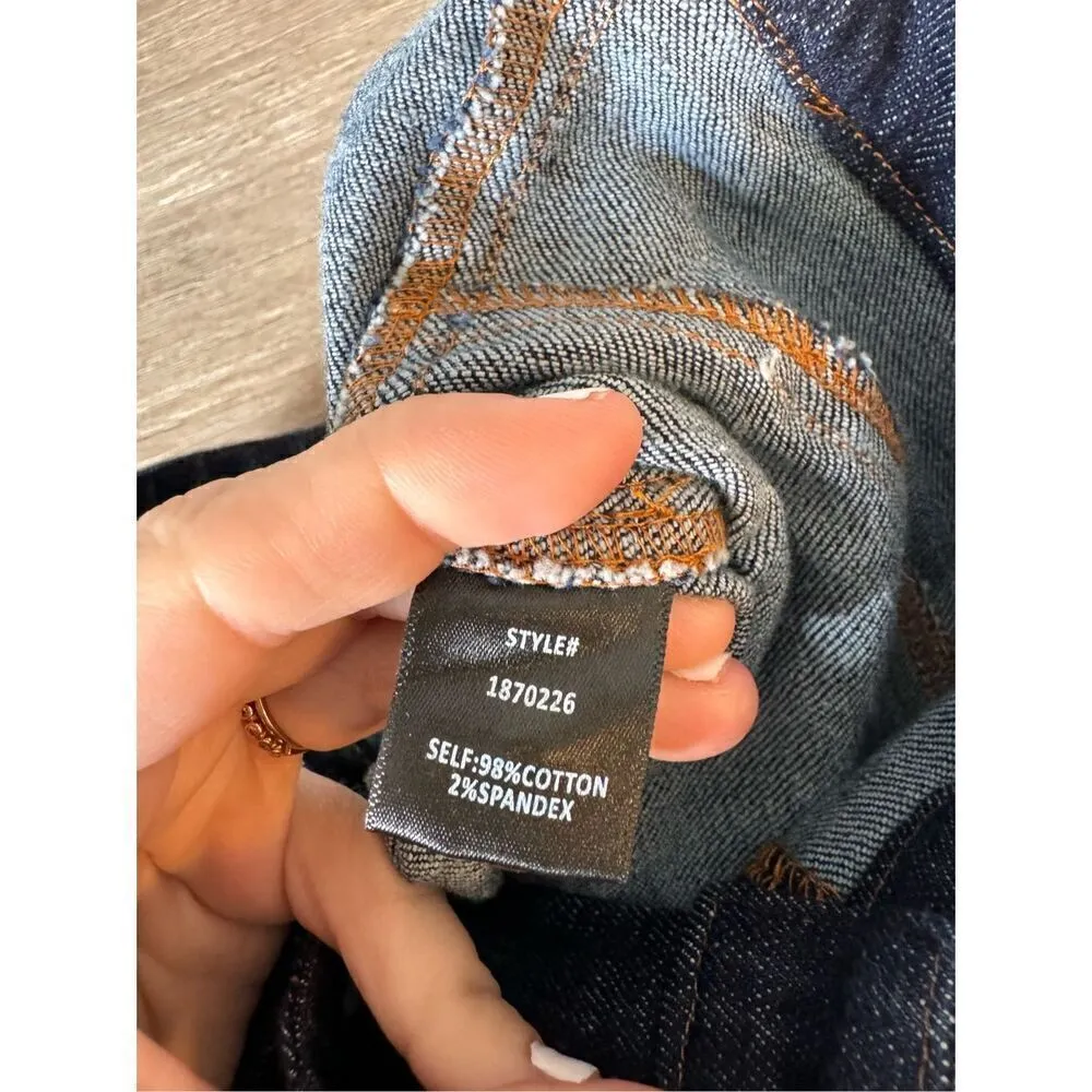 D40 Current Air Wide Leg Jeans with Deep Drop Pockets Women’s Size Small - Image 3