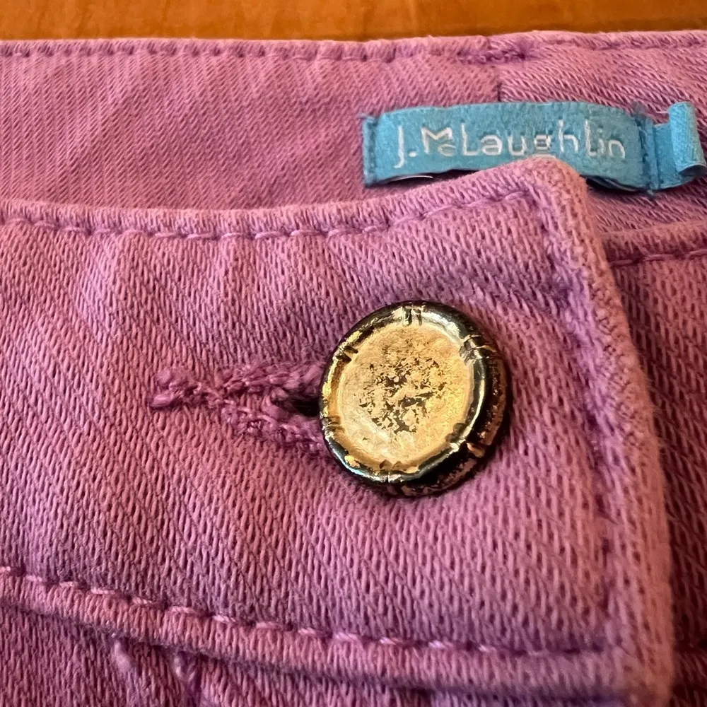 J McLaughlin Lilac Jeans Pants Skinny Leg Women’s Size 6 - Image 6