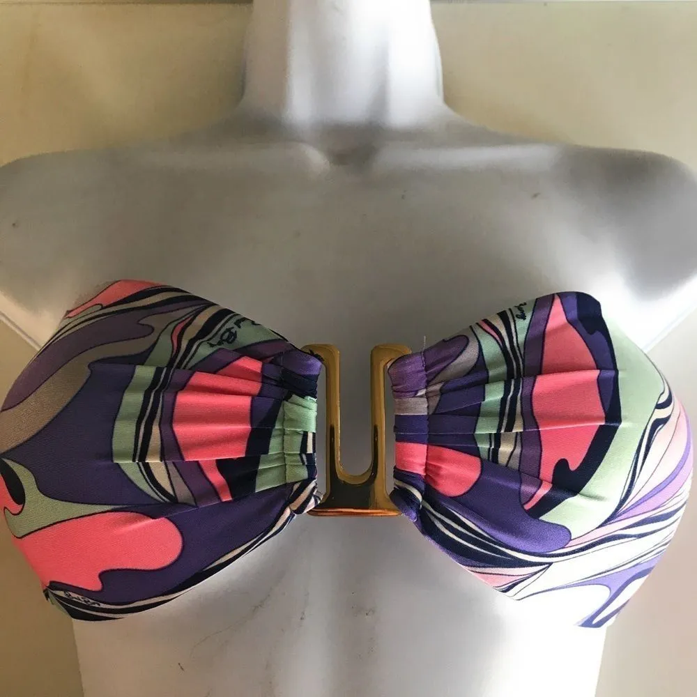 Beach Bunny Bronze Feel Again Bandeau Bikini Top - Image 2