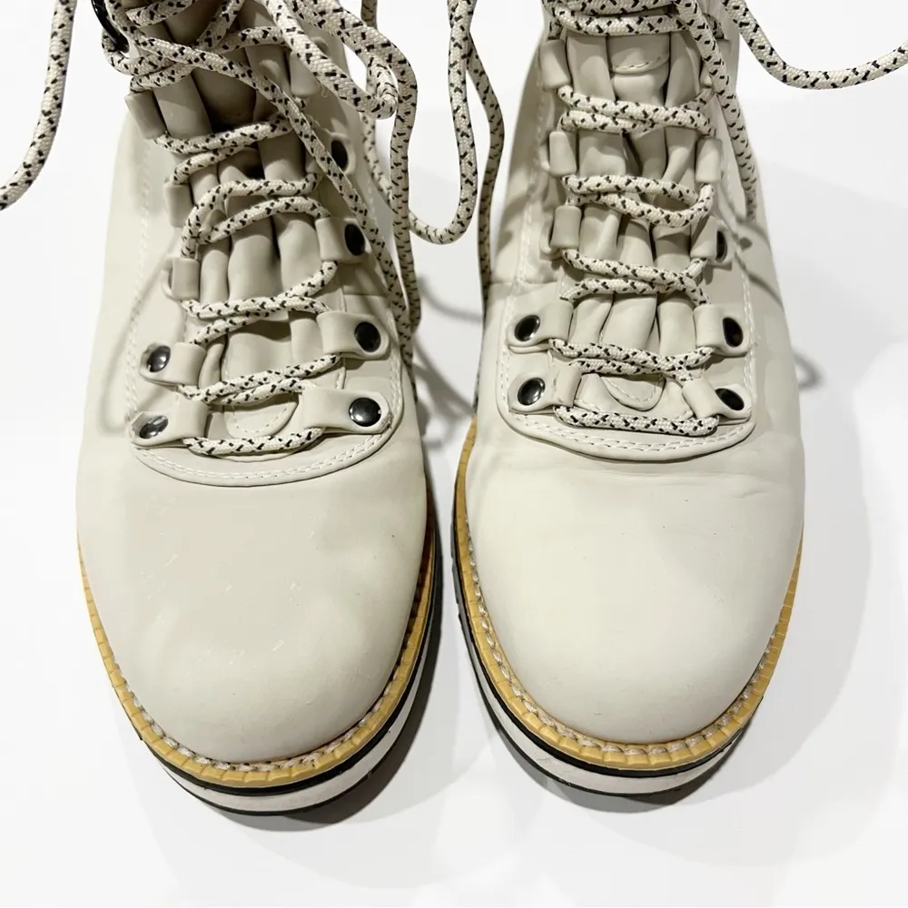 ASPEN Nomad Women’s Hiking Boots Size 9 Stone Cream Water Resistant White - Image 3