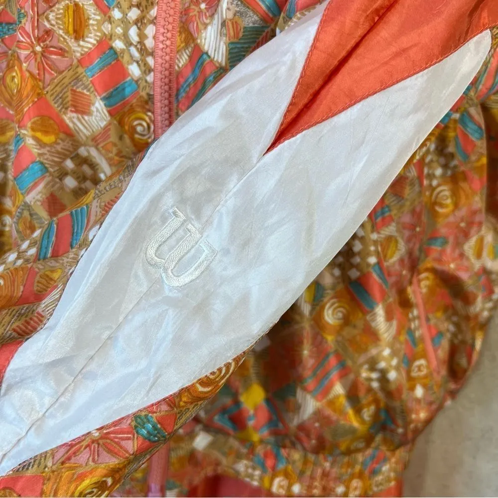 VINTAGE 80’s Wilson’s Tennis Windbreaker Suit Orange Size M - Image 6