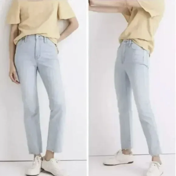 NEW Madewell‎ Slim Demi-Boot Jeans in Bellmeade Wash, 25, AN327 - Image 2