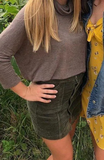 Wild Fable Velvet Skirt - Image 2