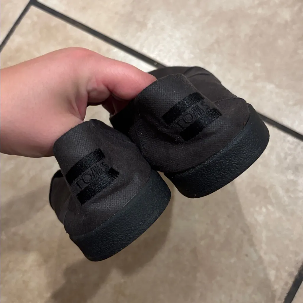 Toms Black Slip on Shoes - Image 3