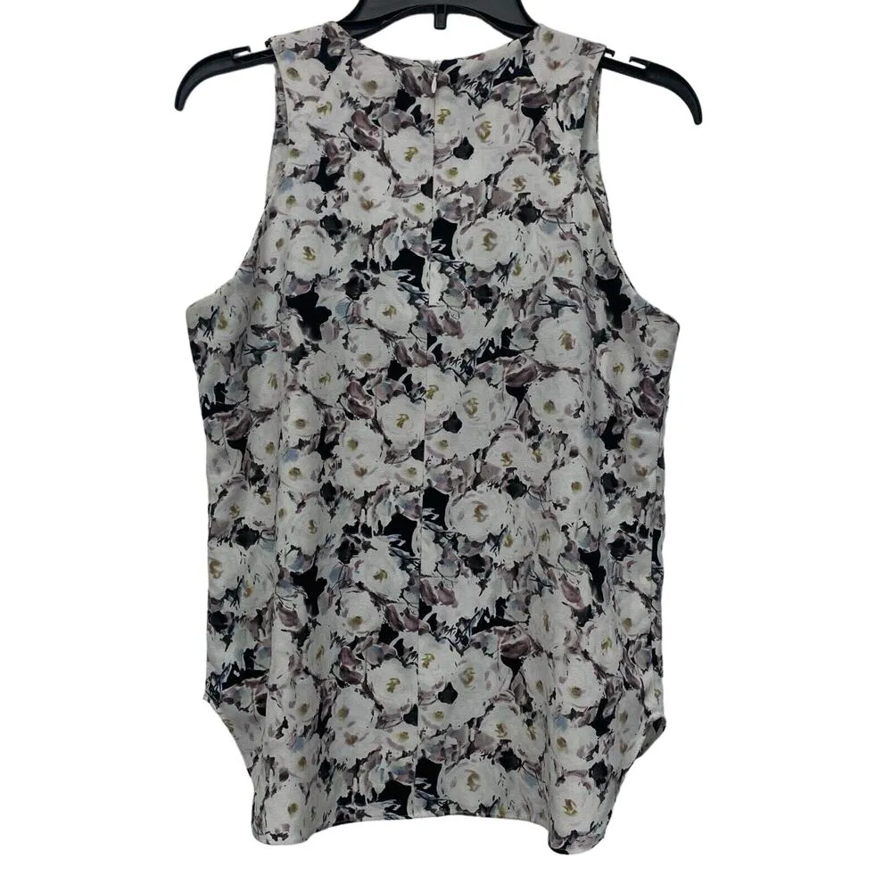 Paraphrase Womens Multicolor Floral Sleeveless Top Polyester Size Small Small - Image 2