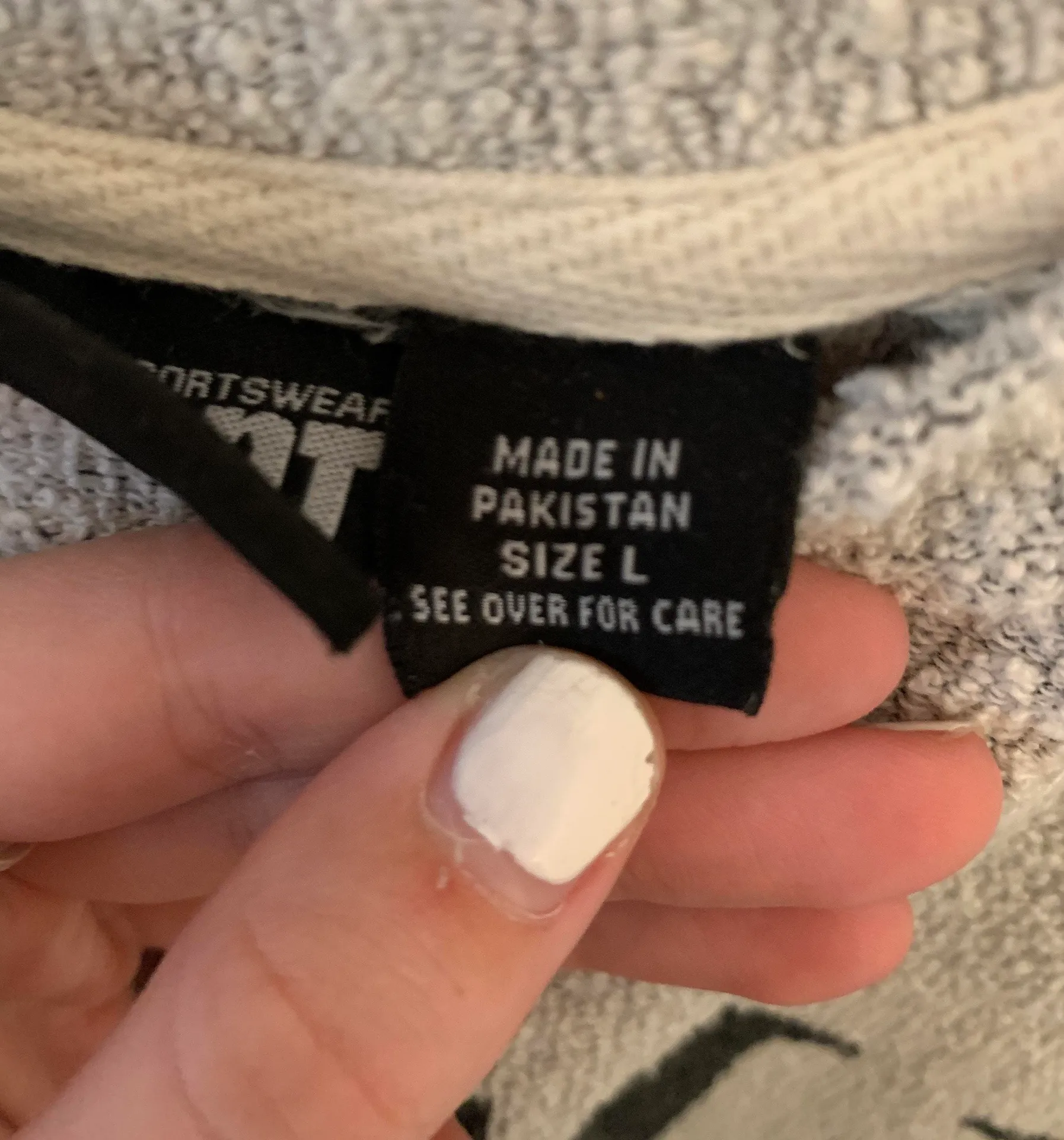 Oklahoma State Vintage Tee Gray Size L - Image 2