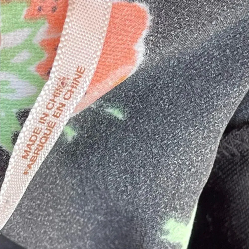 FREE PEOPLE Velvet satin twisted swirl maxi skirt size 10 - Image 6