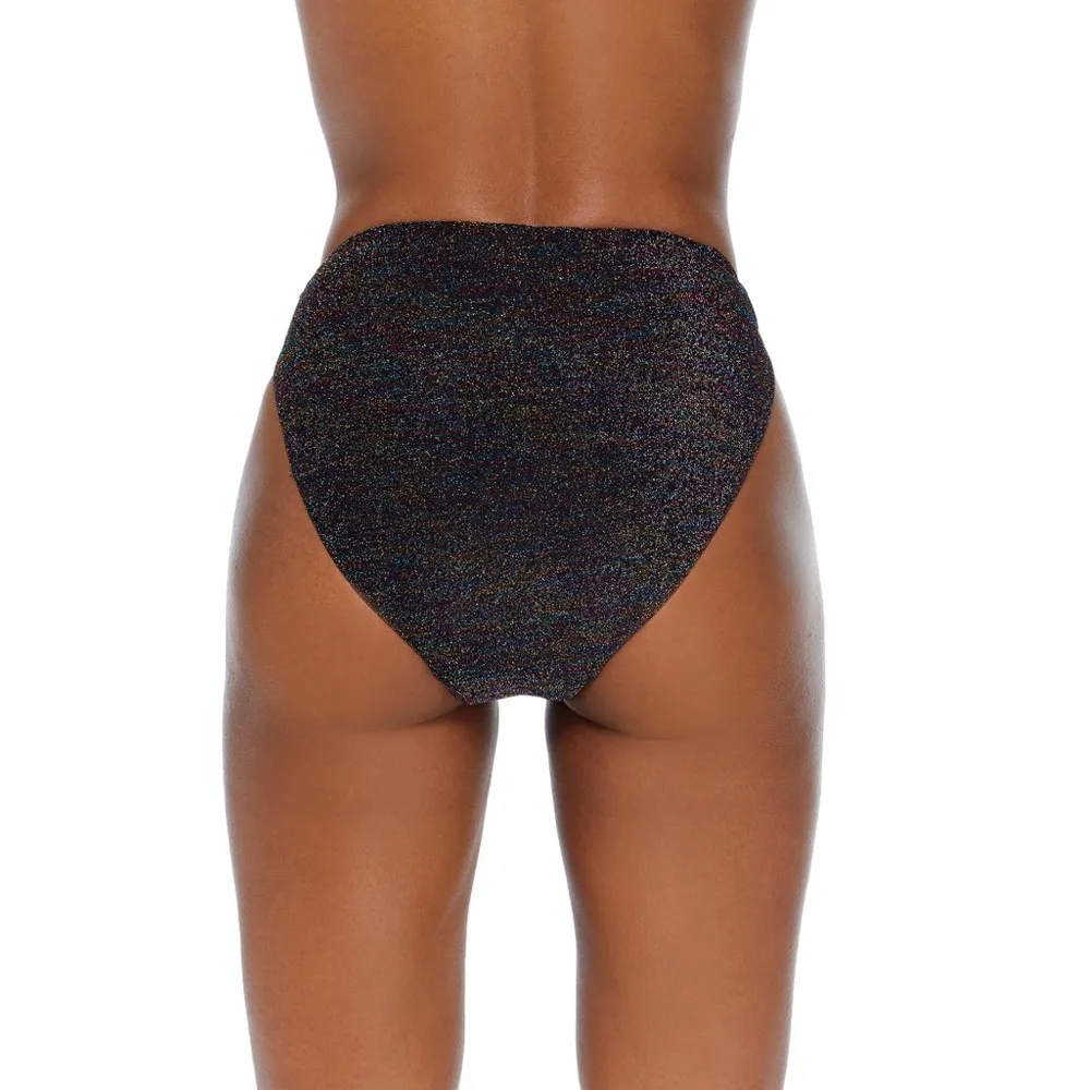 Nobo Rainbow Lurex Bandeau Top small Rainbow Lurex High Waisted bottom large - Image 8