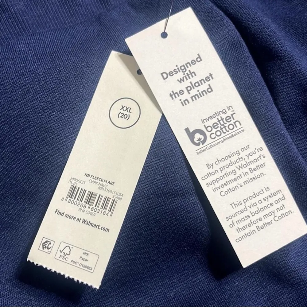 No Boundaries Sweatpants Sz 20 Black Flare Leg Drawstring Casual Everyday Wear - Image 7