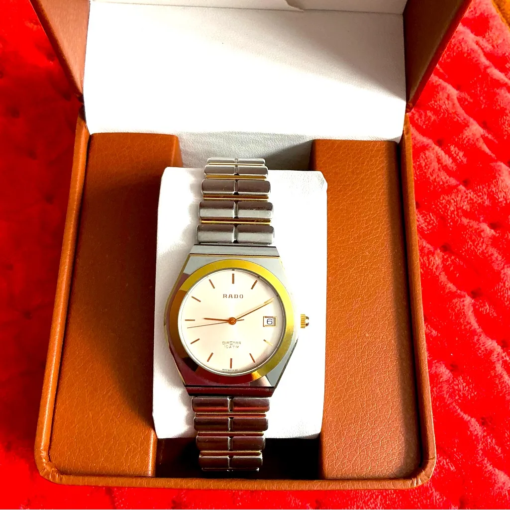 Dressy RADO watch unisex ❤️💙 Silver - Image 6