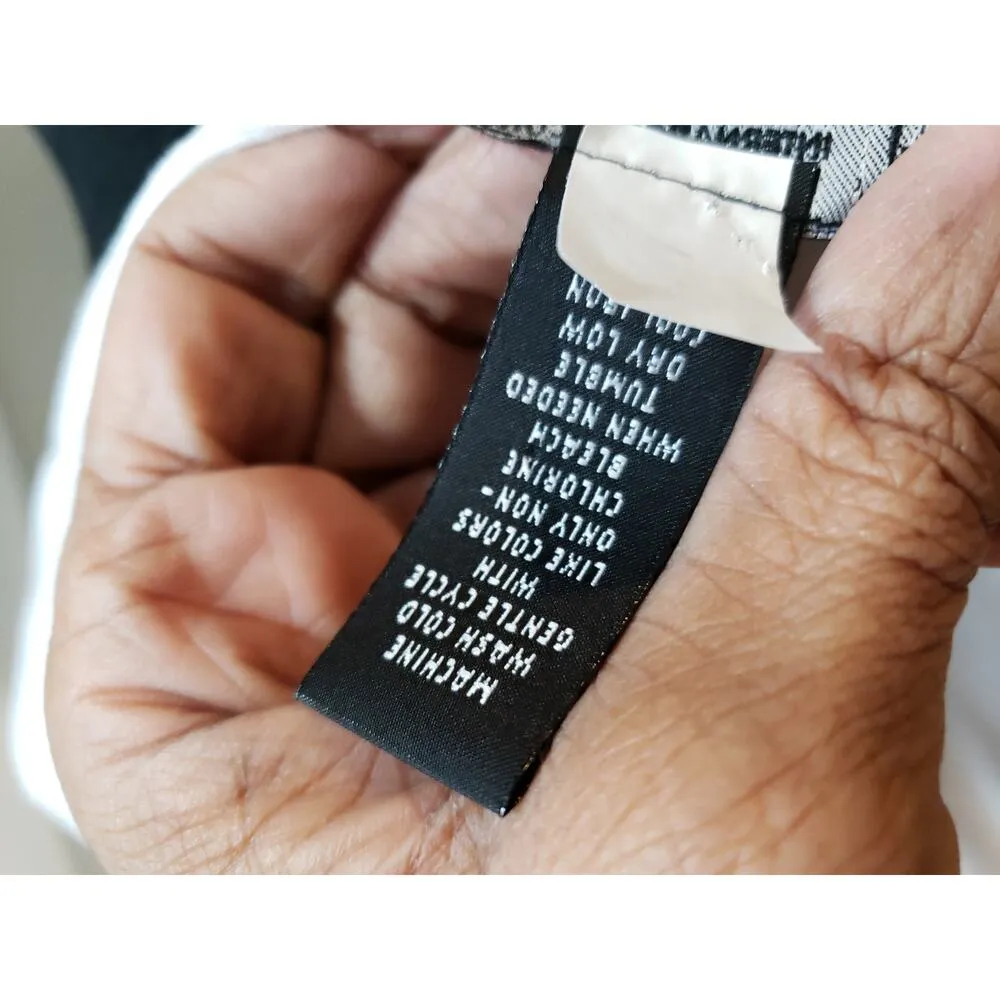 INC International Concepts Top Womens XL White Draped V Neck Stretch Blouse - Image 8