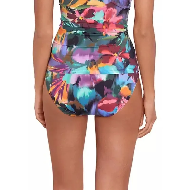 LAUREN RALPH LAUREN Jungle Paradise Tankini Swim Top Hipster Bottom Set NWT 6 4 - Image 5