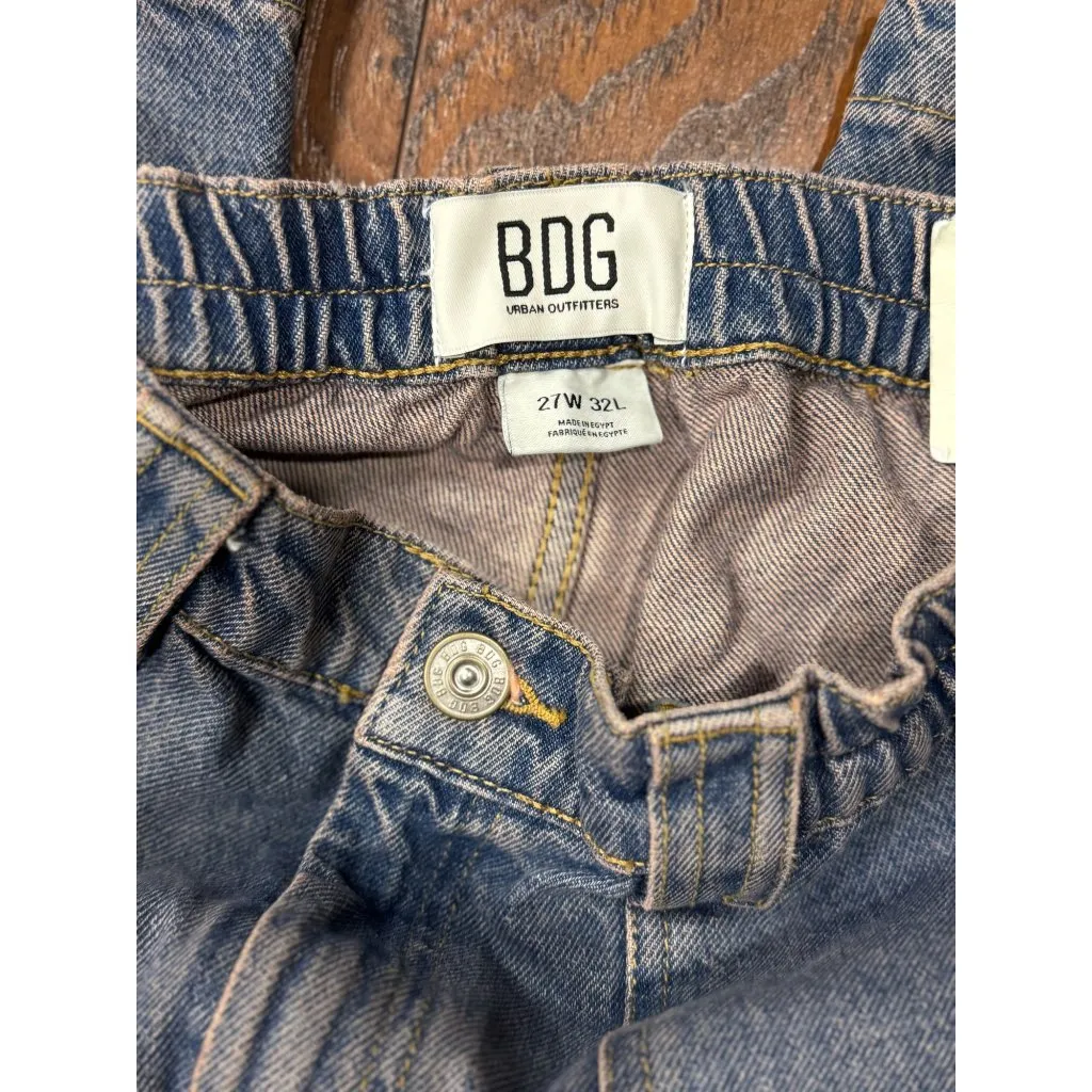 NEW BDG Urban Outfitters Denim Skate Jeans W27 L32 Womens Blue Carpenter Cargo Size undefined - Image 7