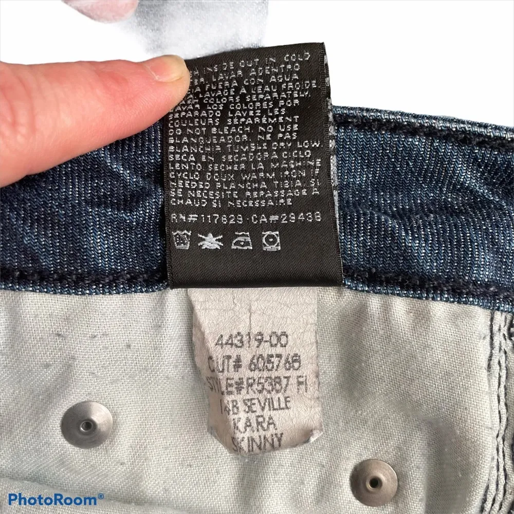 William Rast Seville Kara Skinny Blue Jean Size 28 - Image 9