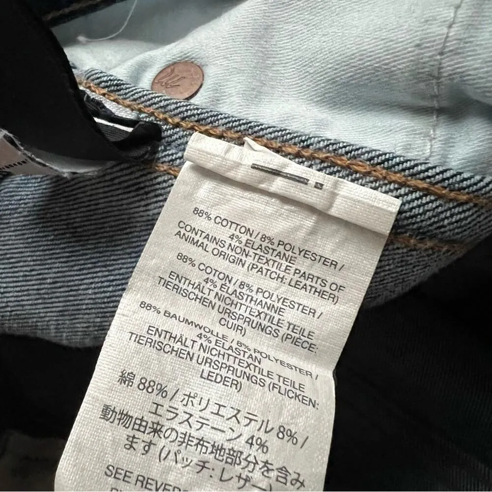 Madewell 10" High-Rise Skinny Jeans Chewed-Hem Edition Button Fly Women’s 24 - Image 10