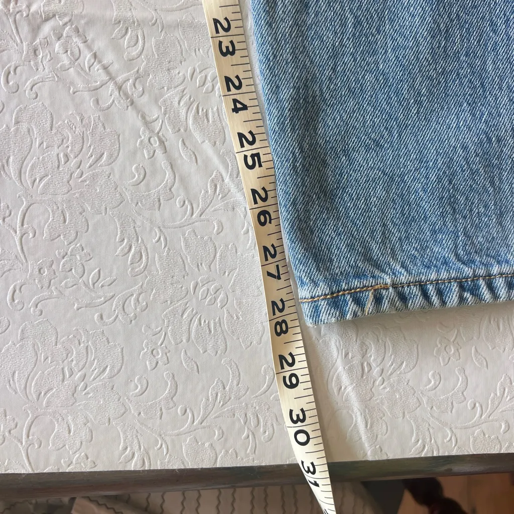 Levi's Blue Denim with Leather Patch - Image 2