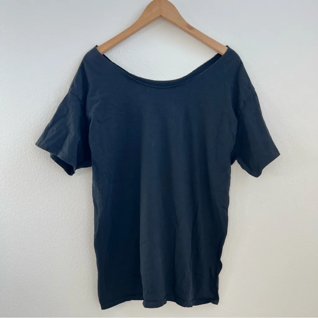 Death Row Records Off The Shoulder Tee Black Size L - Image 4