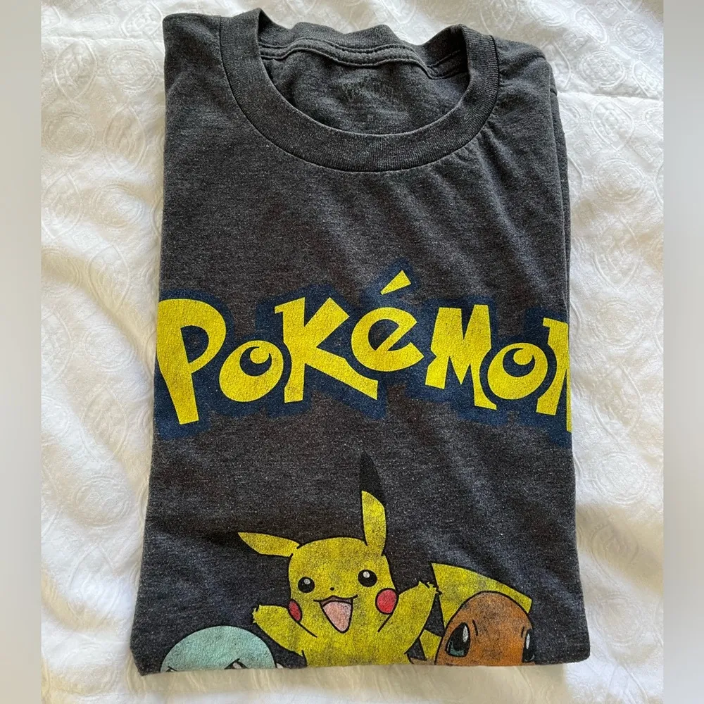 Dark gray Pokémon T shirt - Image 7