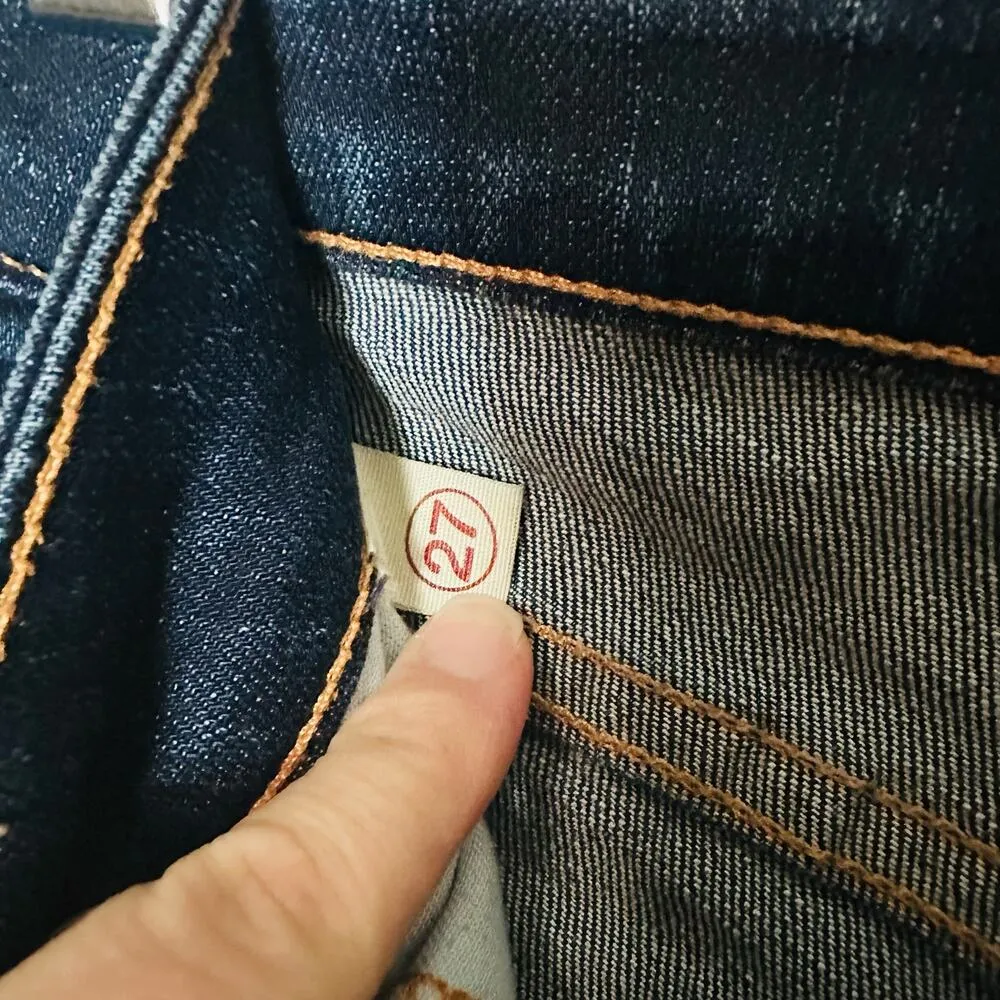 J Brand Women's Dark Blue Wash Skinny Leg Denim Jeans Size 27 - Image 10