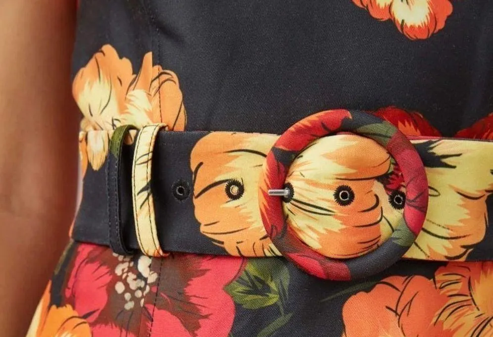 Keepsake To Stay Mini Dress Black Desert Bloom - Image 6