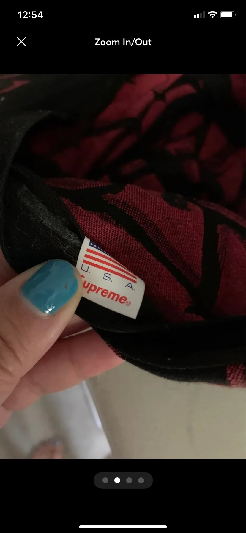 Supreme 5 Panel  Hat In great used condition - Image 5