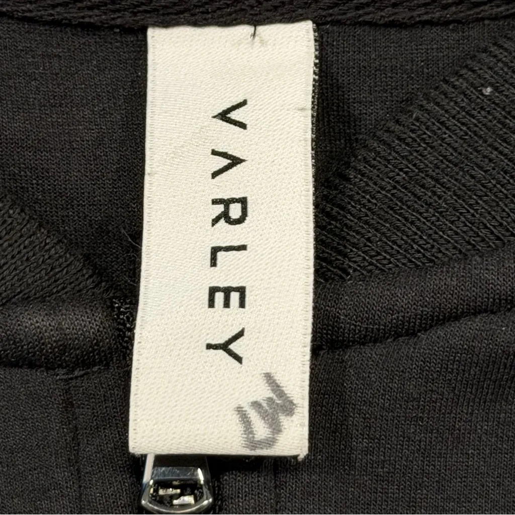 Varley Size Small Black Cole Cropped Bomber Jacket Casual Athleisure Streetwear - Image 3