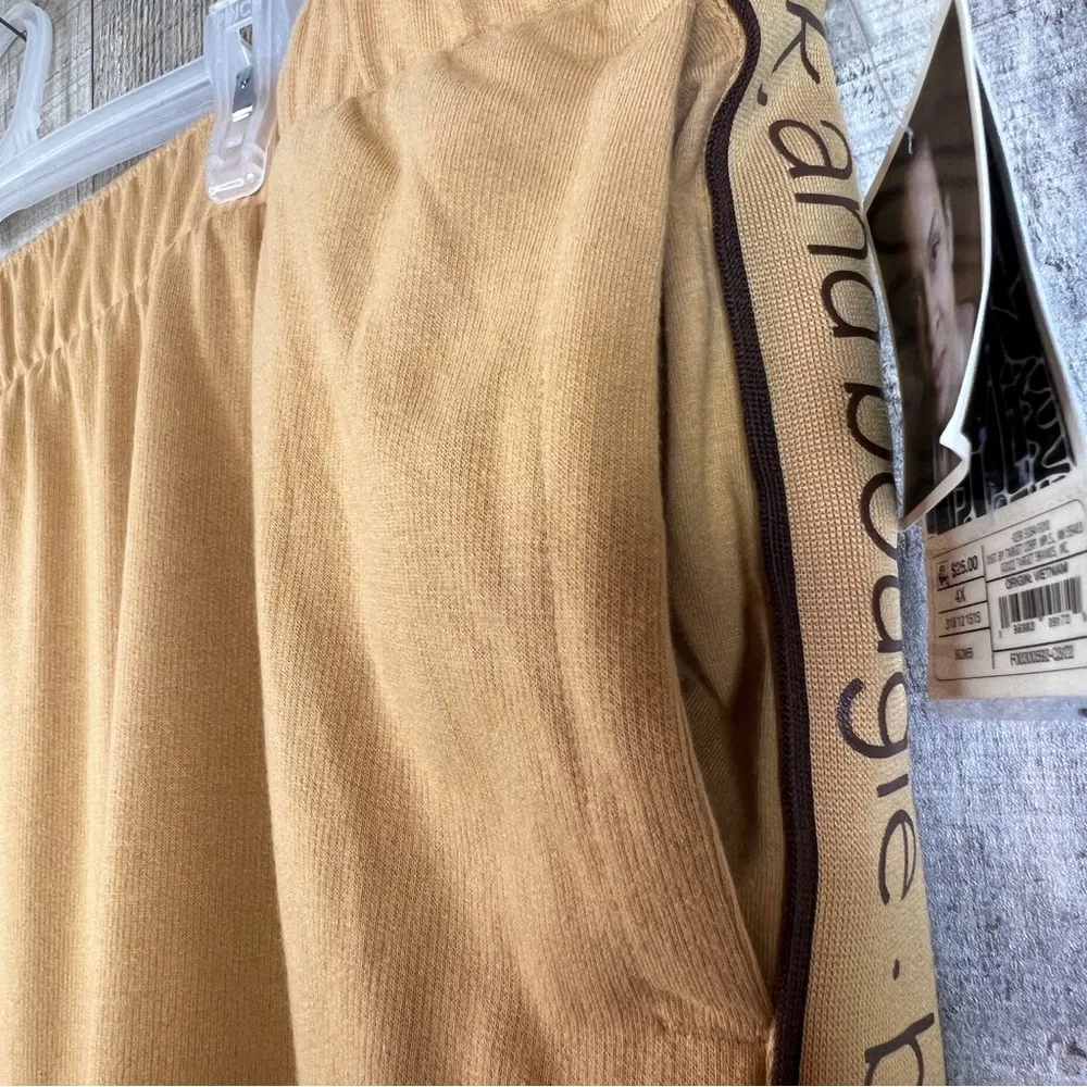 Alice Butts Target Size 4X Striped Side Bold Black Bougie Fleece Tapered… - Image 8