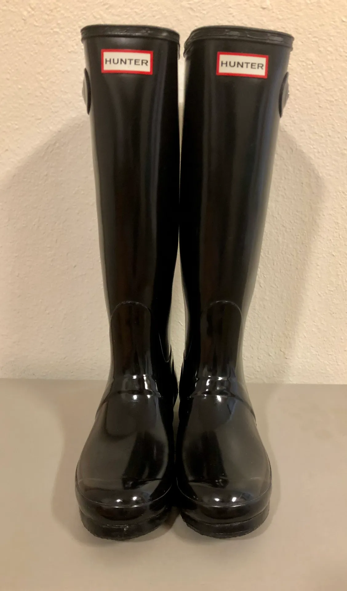 Hunter Rain Boots Original Black Gloss - Image 3