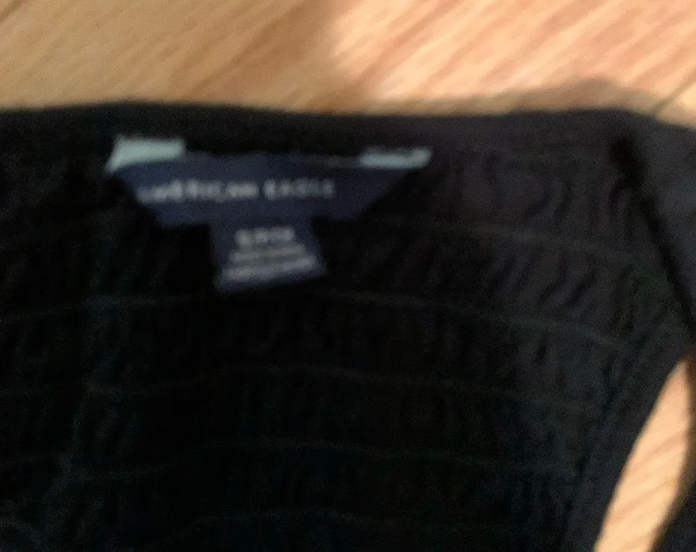 American eagle rouched tank top small - Image 2