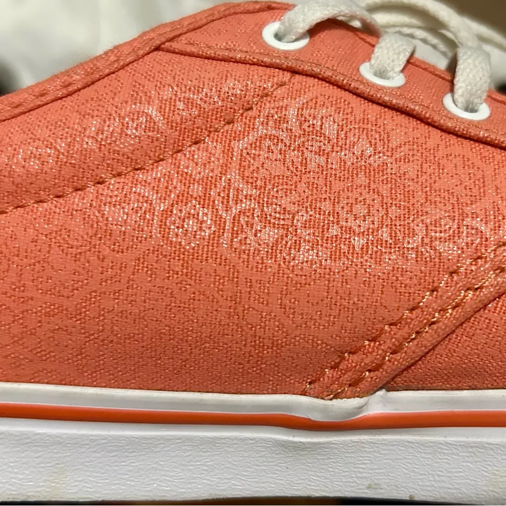 Vans Women's Atwood Low Vibrant Coral Sneakers size 7 - Image 8