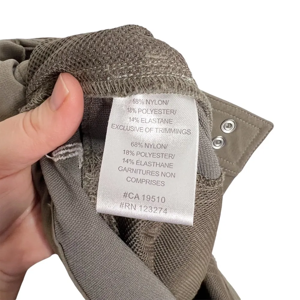 Lolë Taupe Nylon Blend Stretchy Capri Pants Outdoor Hiking - Image 12