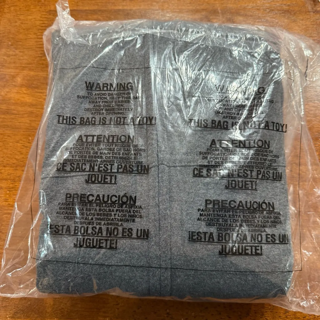 Hanes Women’s Ecosmart Full Zip Fleece Hoodie -XL- Gray - Image 5