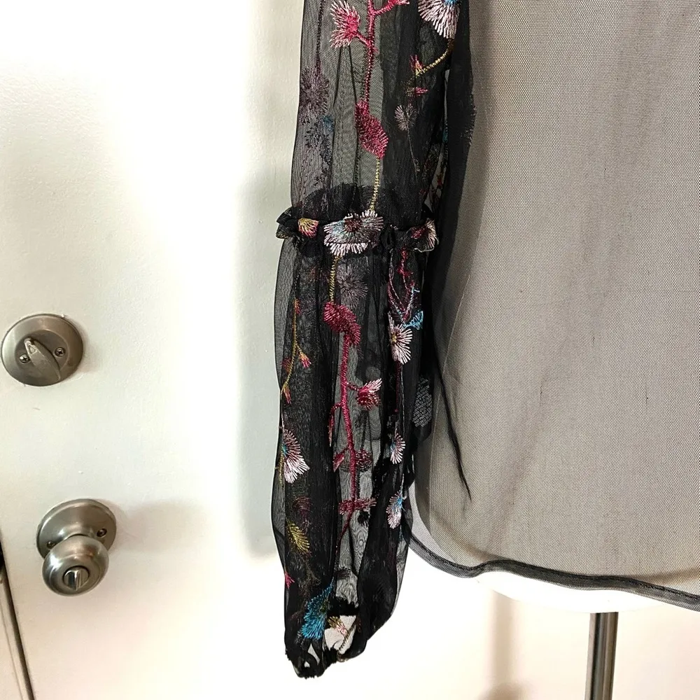 A New Day Sheer Floral Top - Image 5