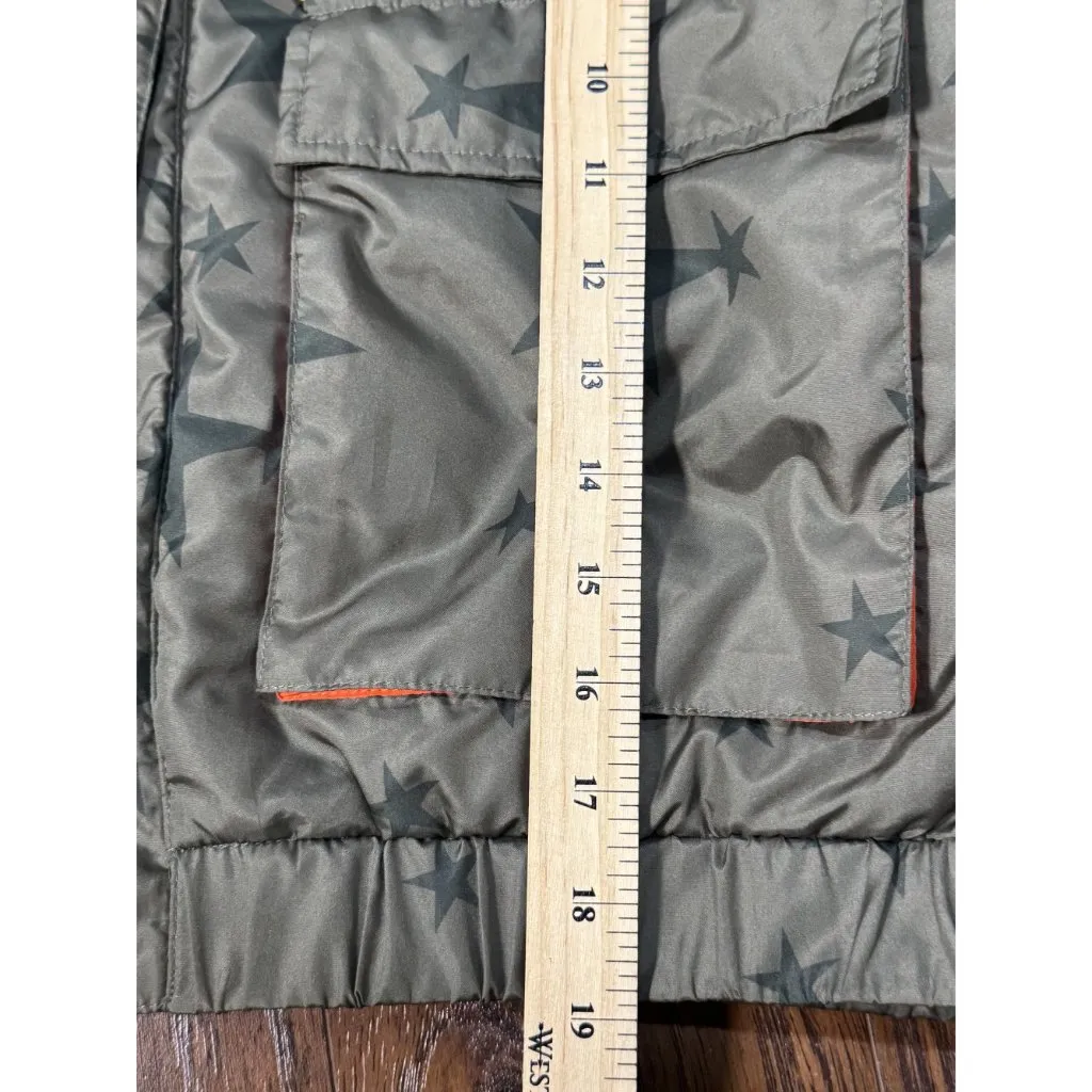 NEW Cato Women XL Puffer Jacket Olive Green Quilted Winter Coat Insulated Warm - Image 13