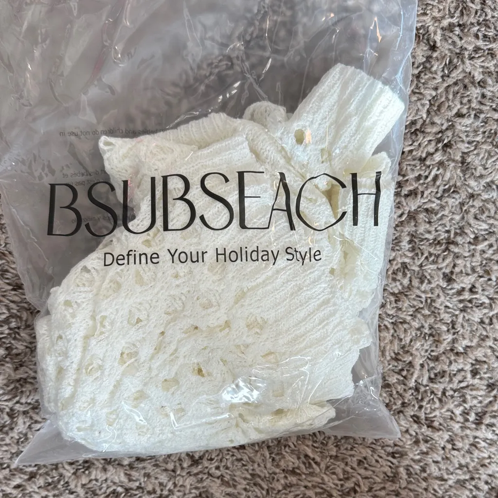 Crochet Tops for Women Long Sleeve Beach Swimsuit Coverup - Image 3