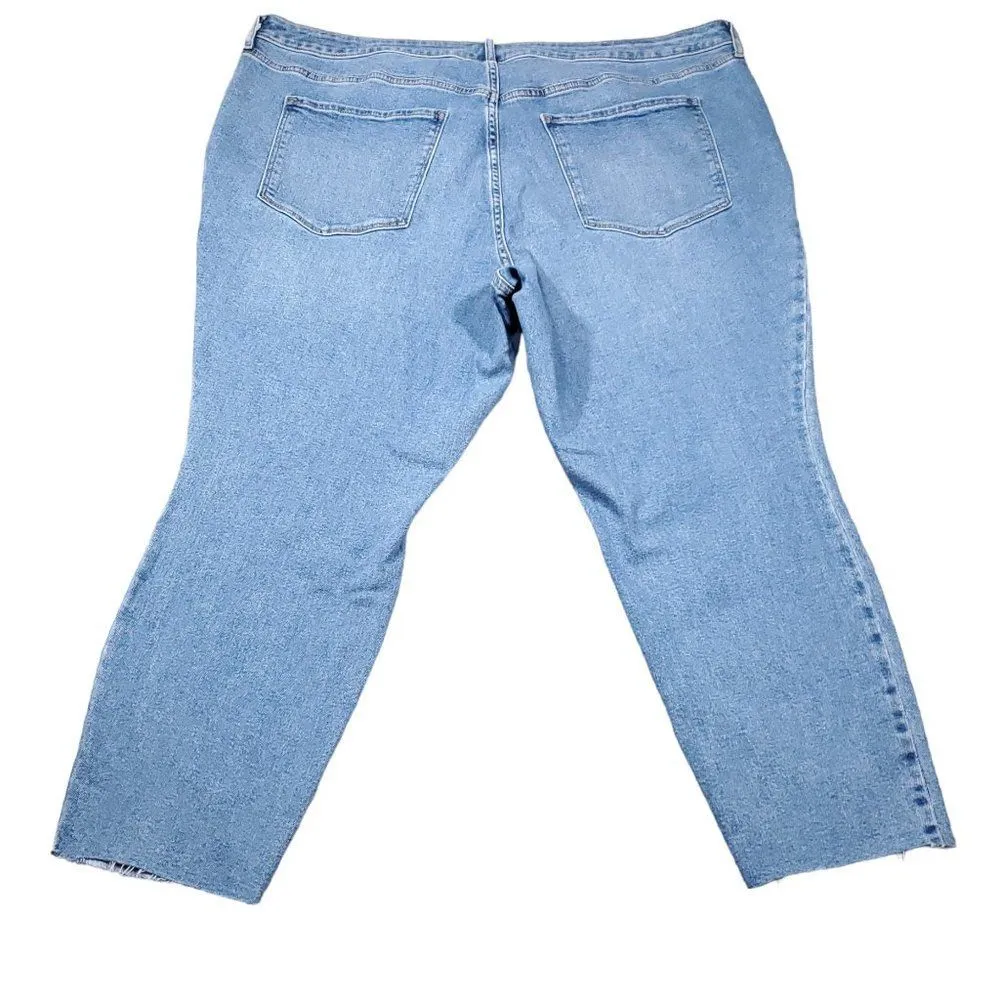 Old Navy High Rise Rockstar Super Skinny Jeans Women's Plus Size 28 Light Wash - Image 2