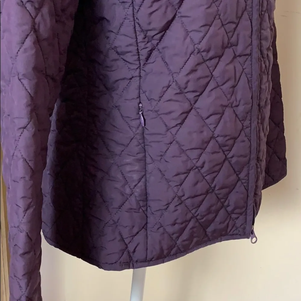 eddie bauer • women’s quilted full zip jacket - Image 5