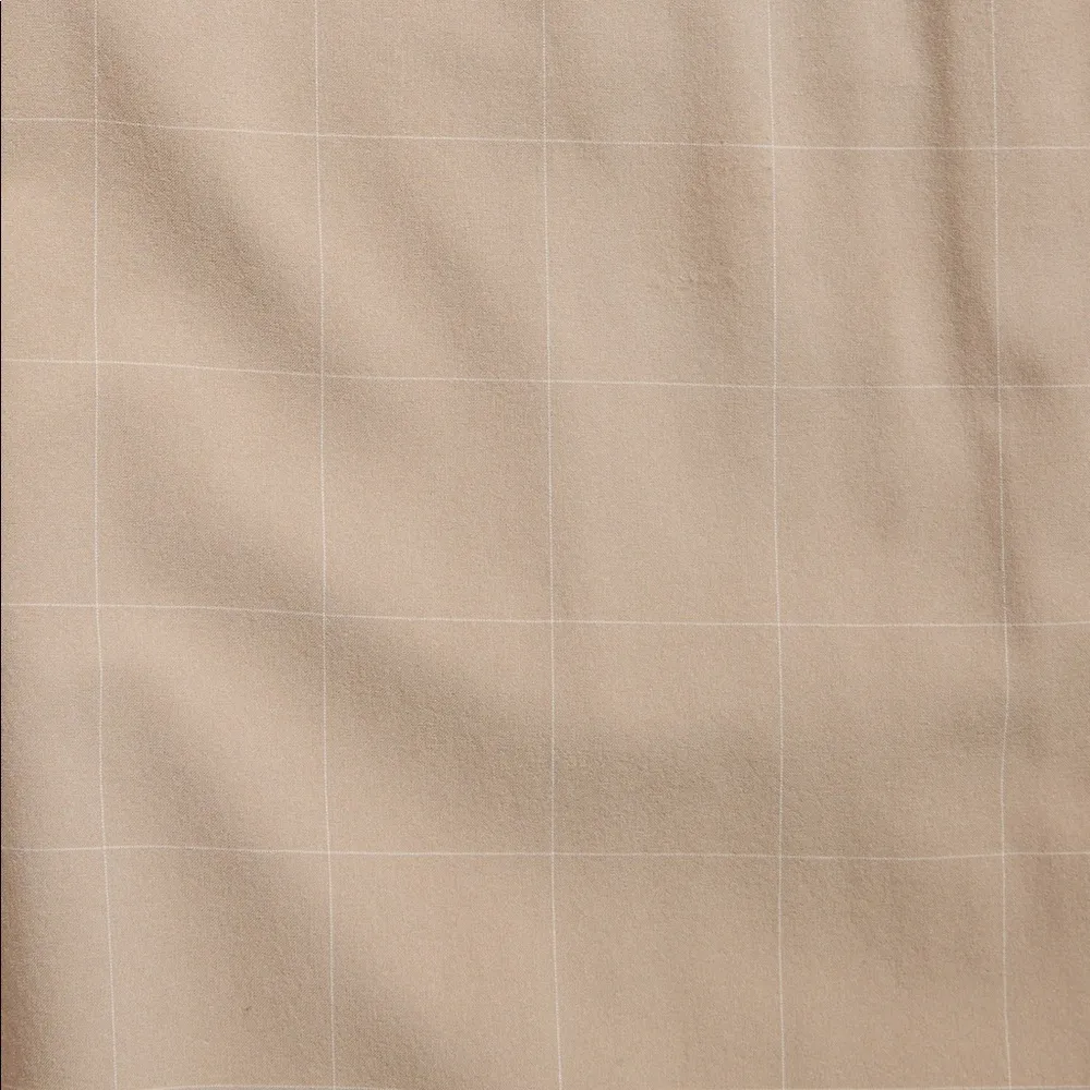 Athleta Brooklyn Textured Jogger Pants: Windowpane Silt Taupe Tan - Image 11