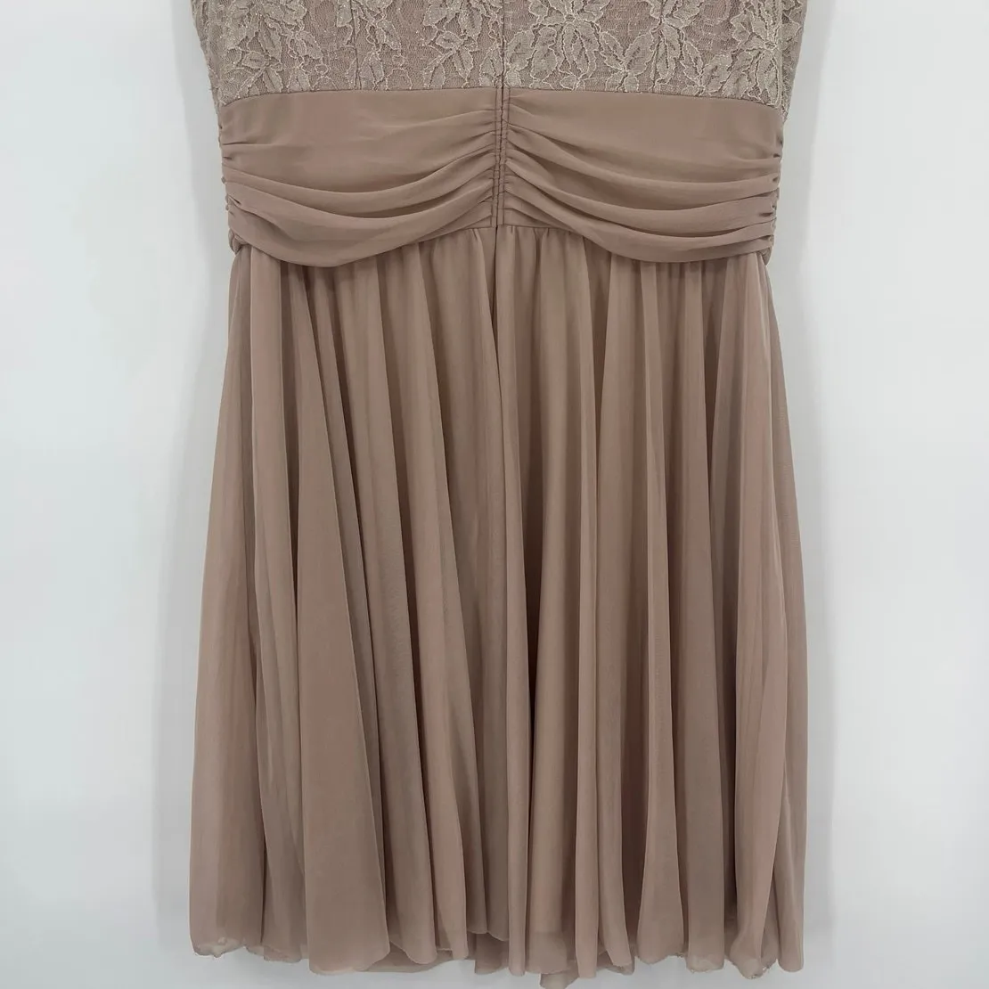 Jessica Howard Lace Chiffon Party Dress Sz 16 Romantic Wedding Formal Glitter - Image 9