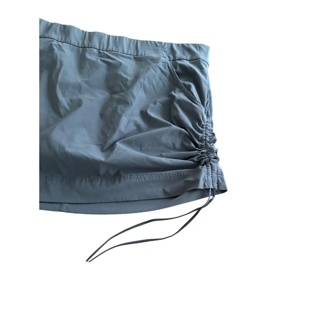 Columbia Womens Gray Skort Size 13 Adjustable Drawstring Pockets Golf Tennis - Image 8