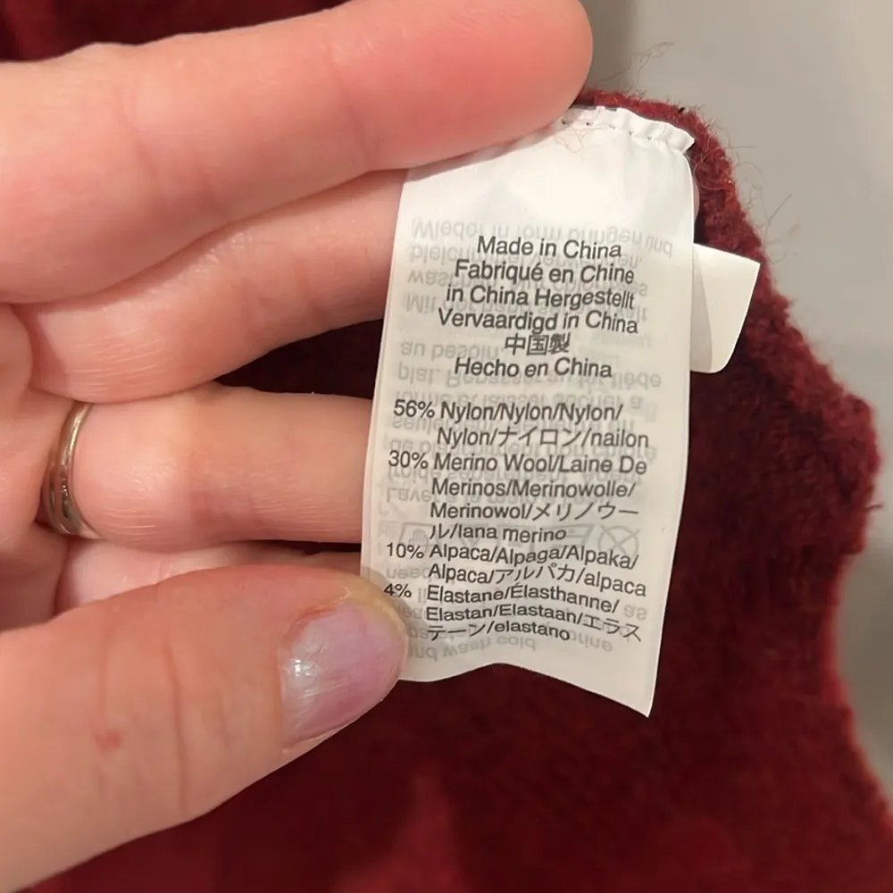 Madewell  Alpaca Merino Wool Long Cardigan | Size Small - Image 4