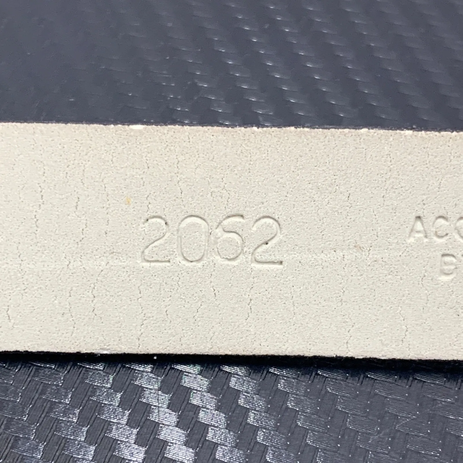 Accessories By Pearl Belt Womens Black Leather‎ Made in USA [49 inch] - Image 9