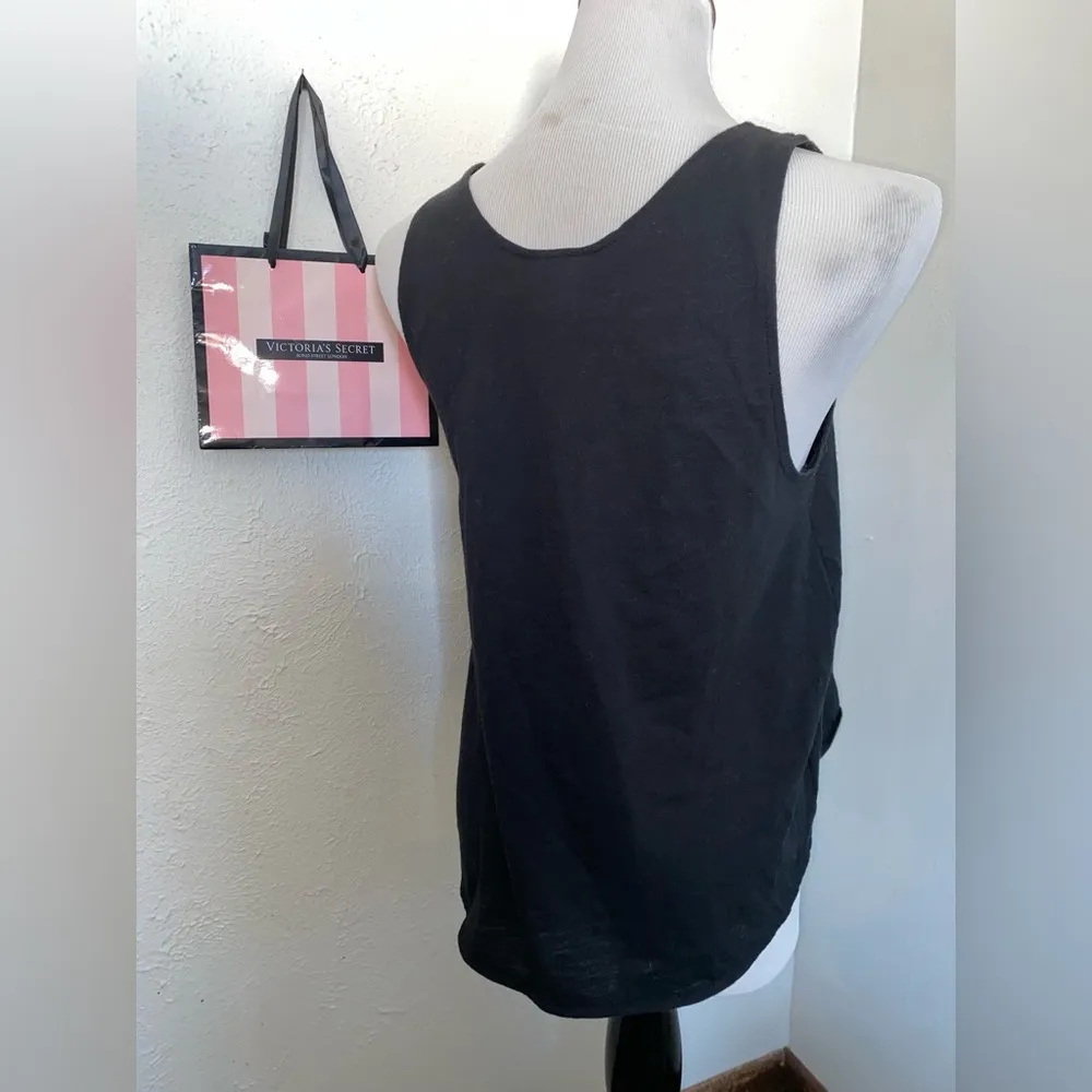 Victoria’s Secret PINK Sequin Bling Muscle Shirt XSMALL - Image 2