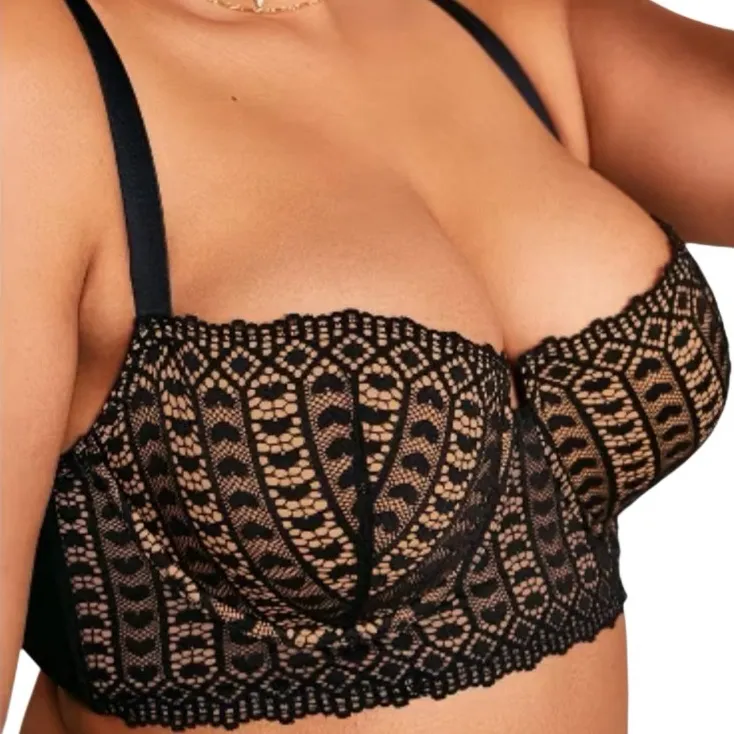NWT Adore Me Jet Black Nymphadora Bra - Image 2