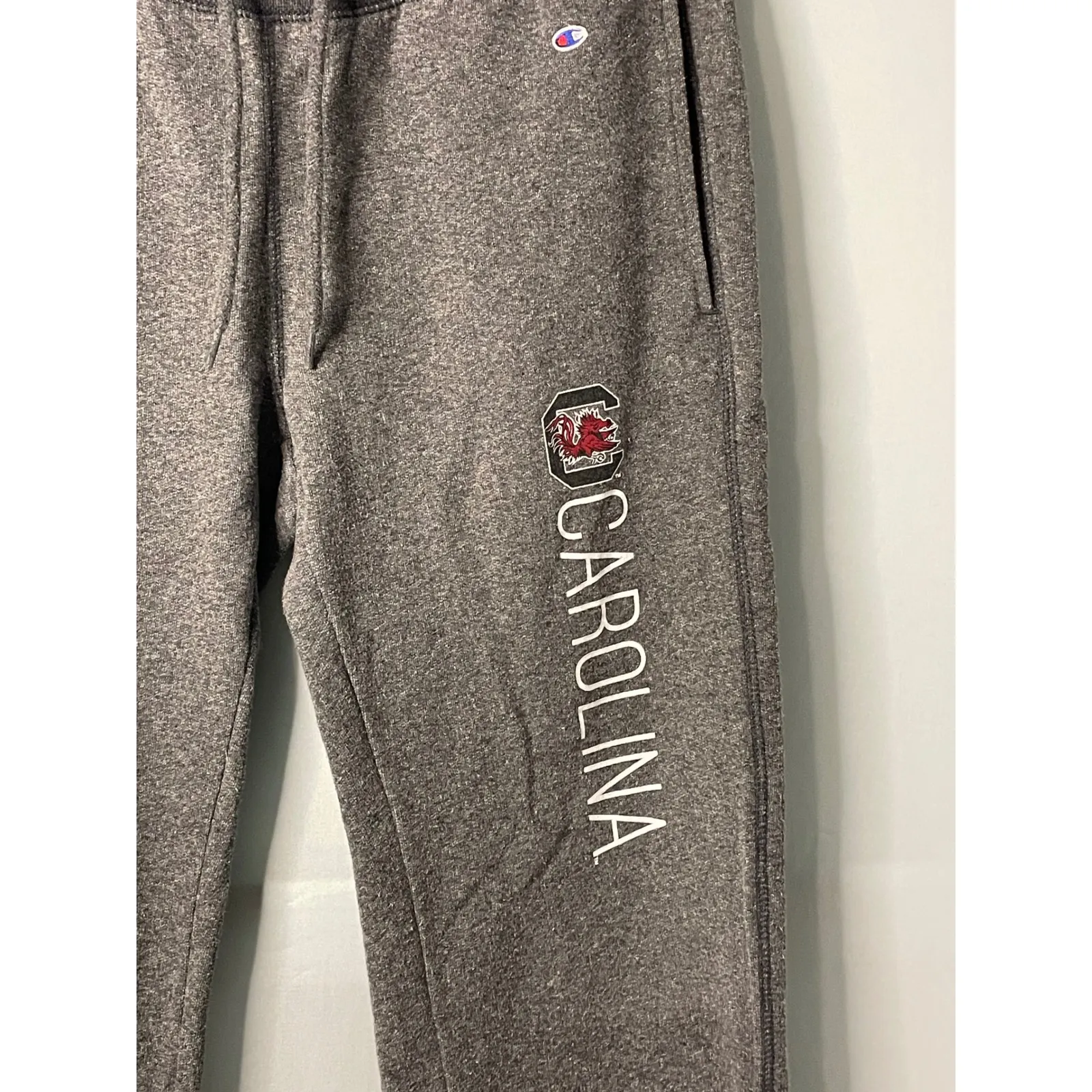Champion Women's Sweatpants Grey South Carolina Gamecocks Logo Athletic M - Image 2