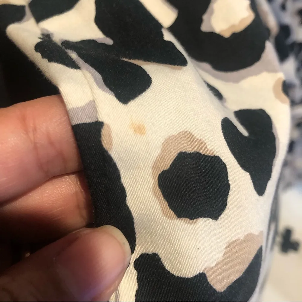 Cato leopard print collared jacket 26/28w with belt - Image 10