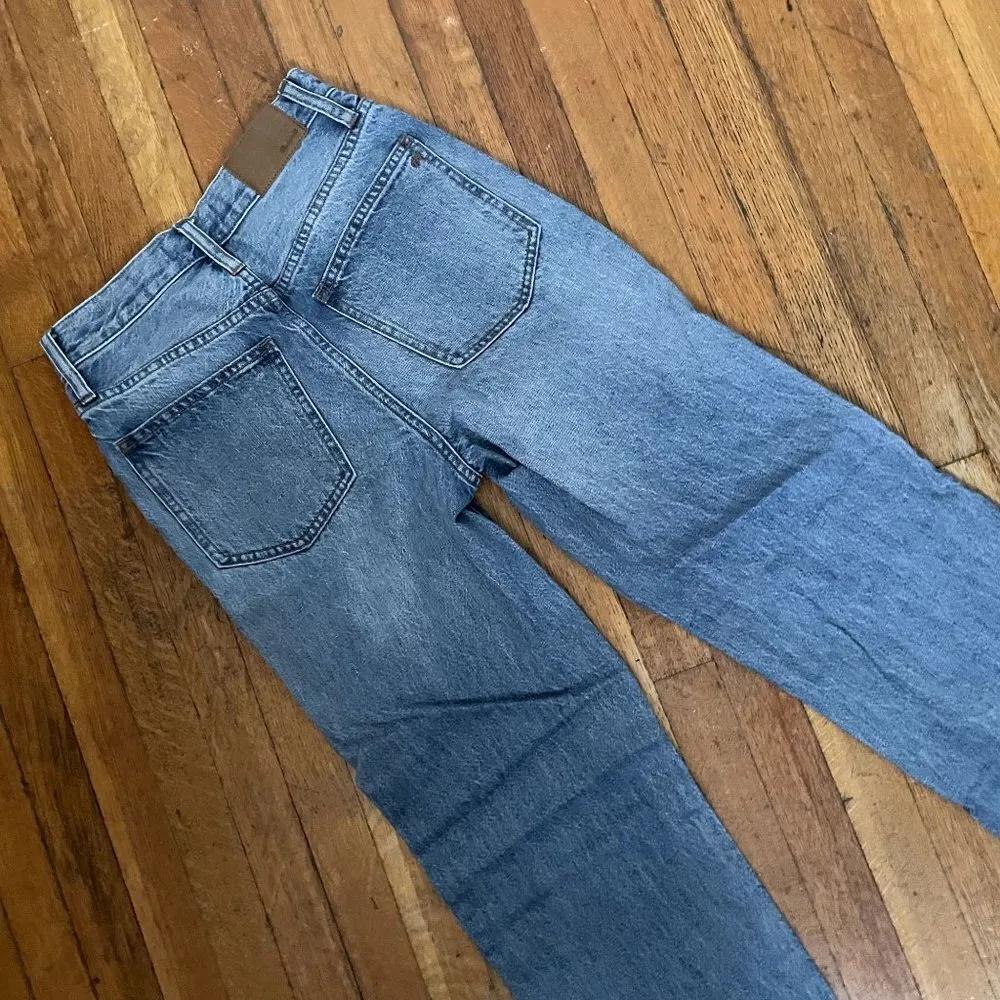 Madewell the perfect vintage straight jean medium wash comfortable casual pants - Image 6
